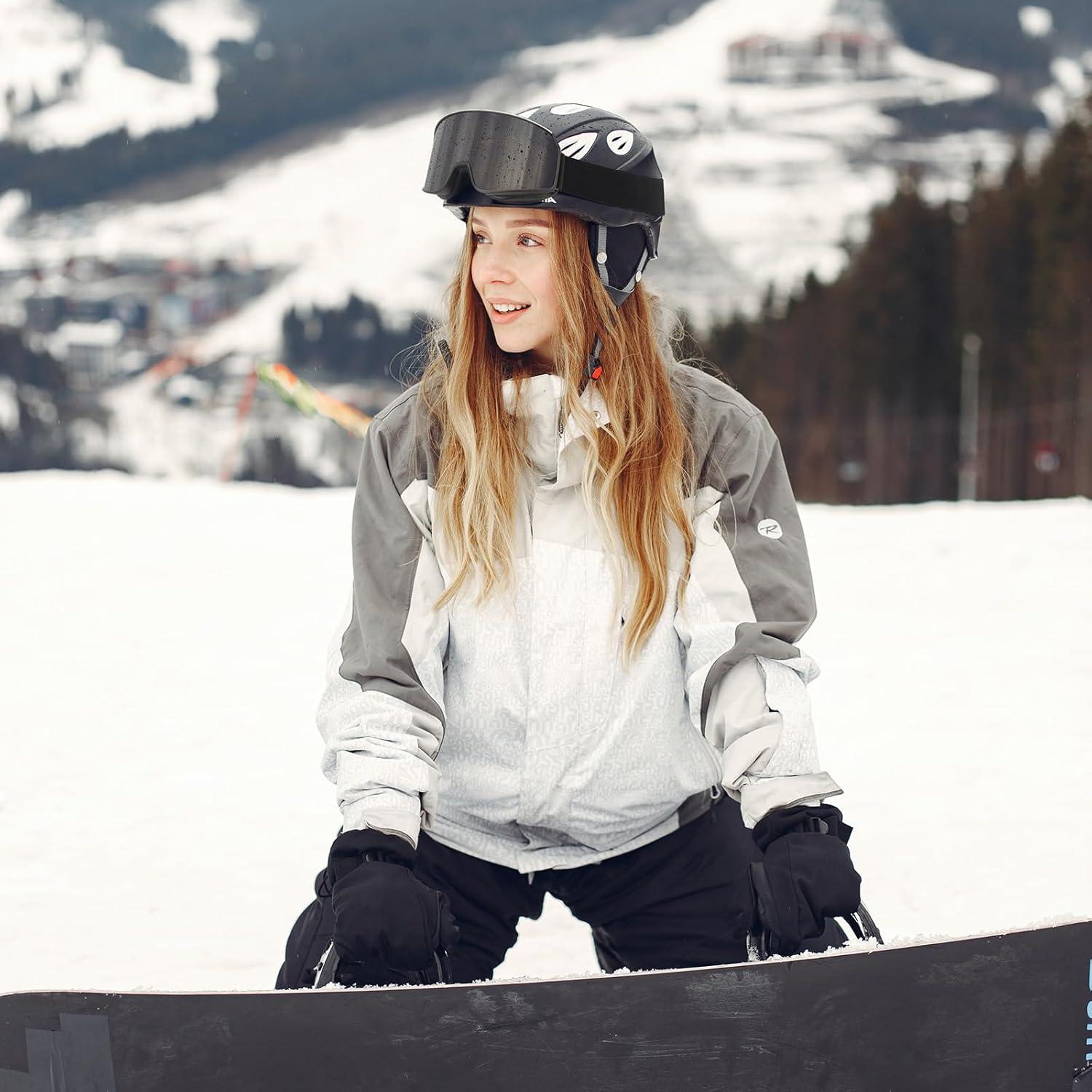 Gafas de Esquí Doble Lente SPOSUNE UV400 Antivaho Unisex