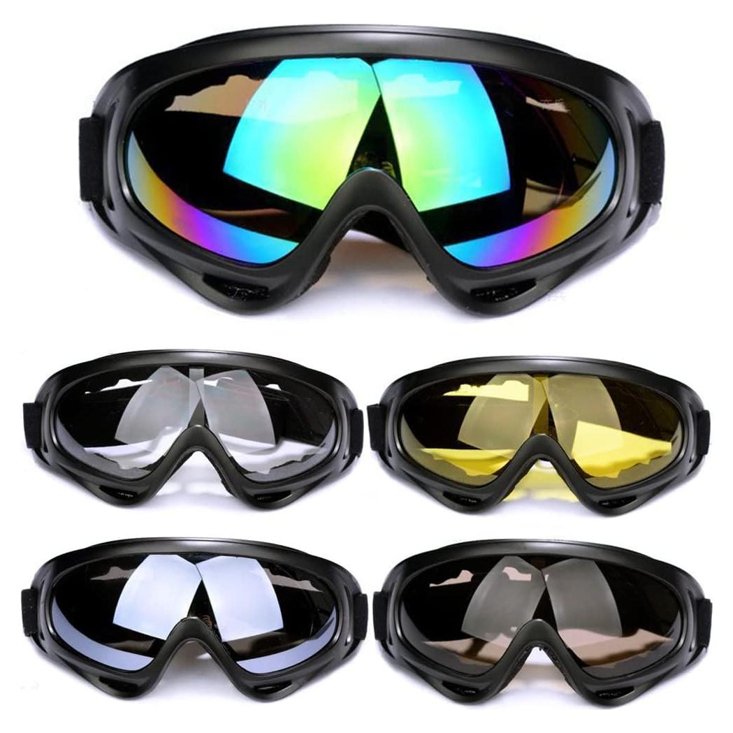 Gafas de Motocicleta Armadio 5 Pack Anti-UV Dirt Bike