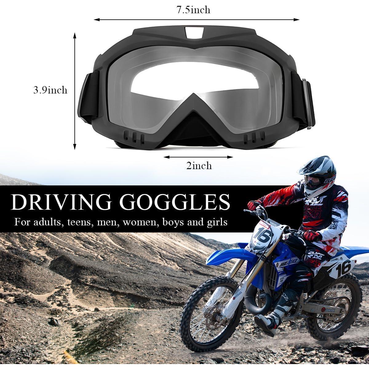 Gafas de Motocross Yourkar a Prueba de Viento y Polvo