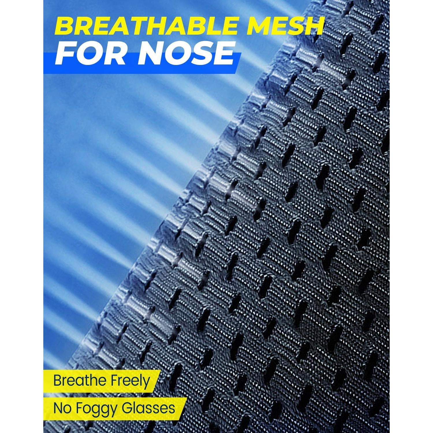 Balaclava Refrescante UV para Motocicleta y Esquí - Negra