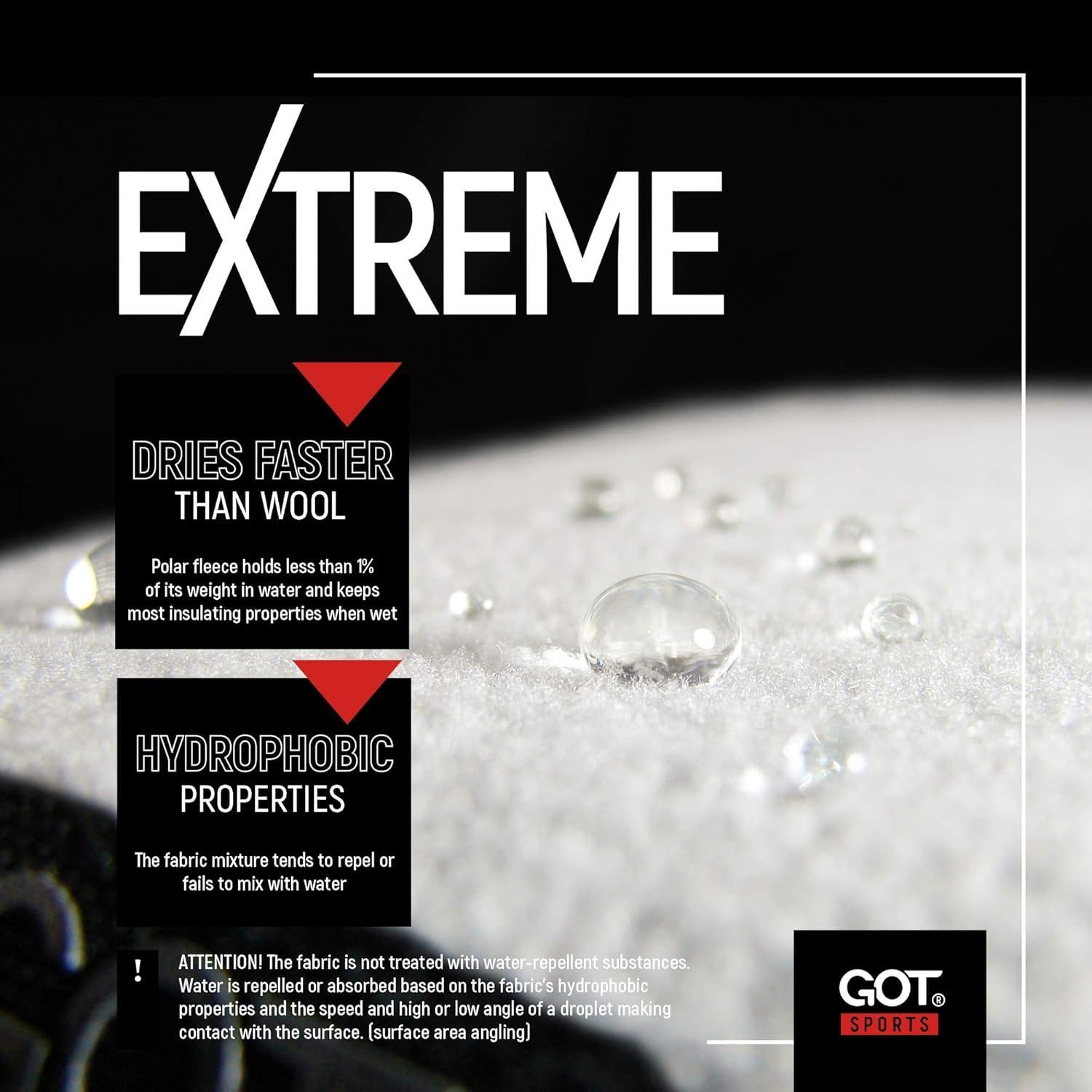 Calentador de Cuello Forro Polar GOT Sports Doble Capa Invierno