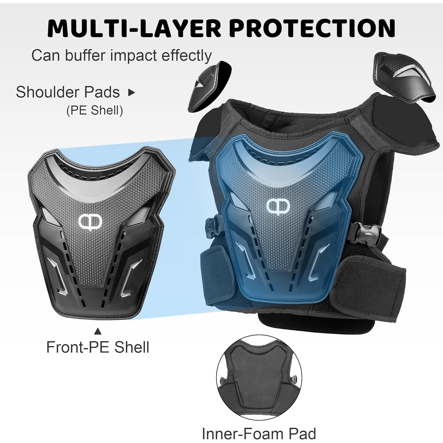 Equipo de Protección Motocicleta DA Y03-01 para Niños Unisex