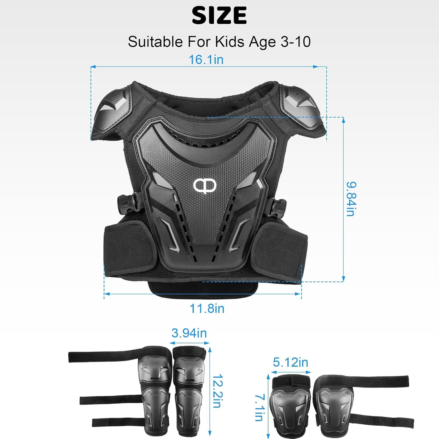 Equipo de Protección Motocicleta DA Y03-01 para Niños Unisex