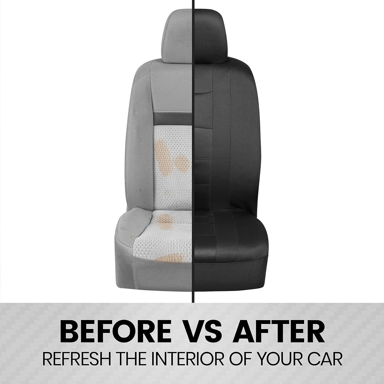 Cubiertas de Asientos BDK OS319 Ajuste Universal Negro Bicolor