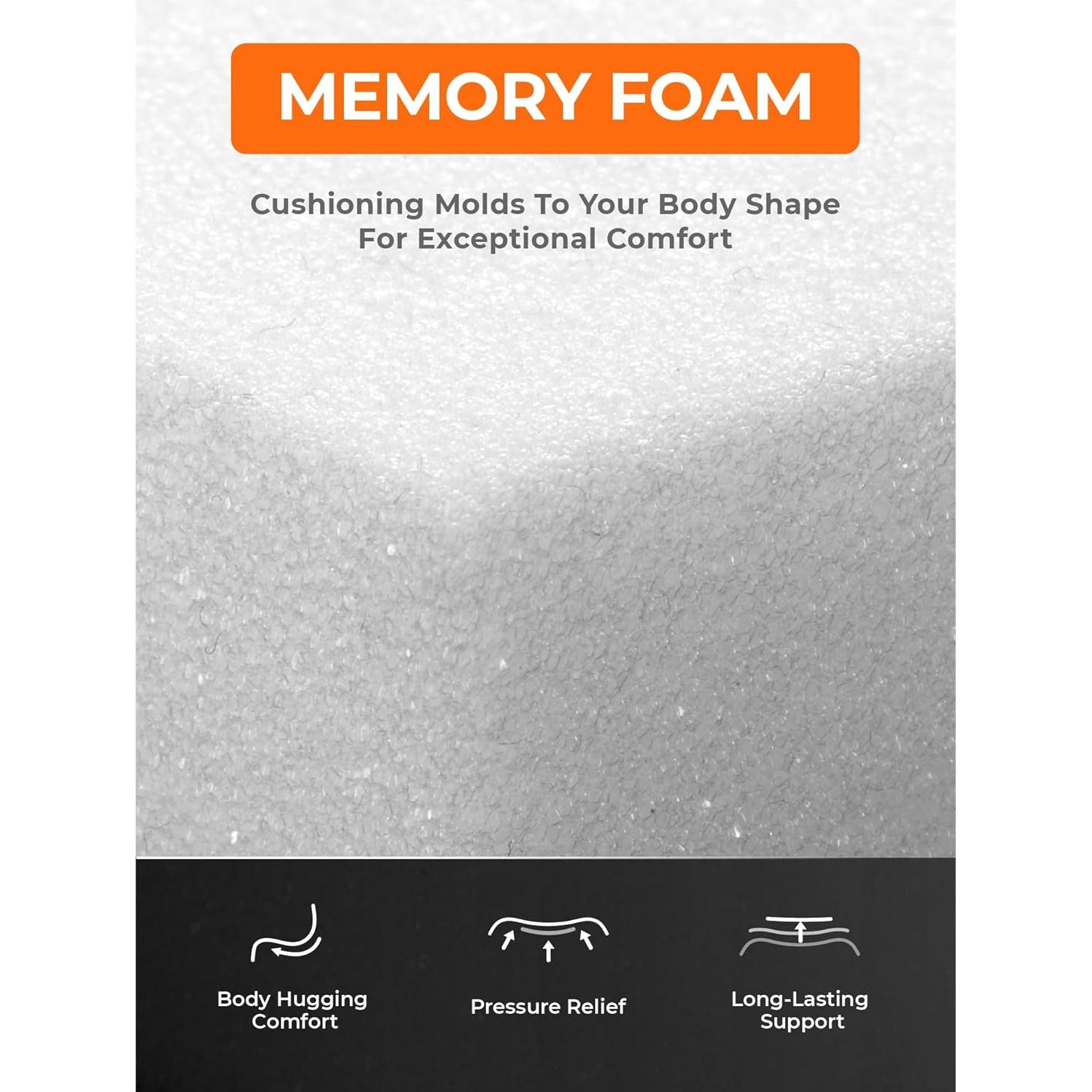 Cojín de Asiento Calentado ORORO USB Plegable Negro