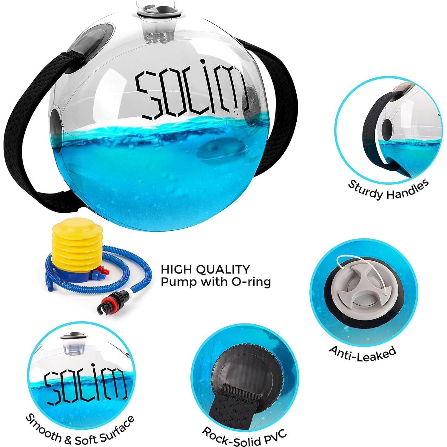 Bolsa de Agua Solim para Entrenamiento de Fuerza - 30 cm