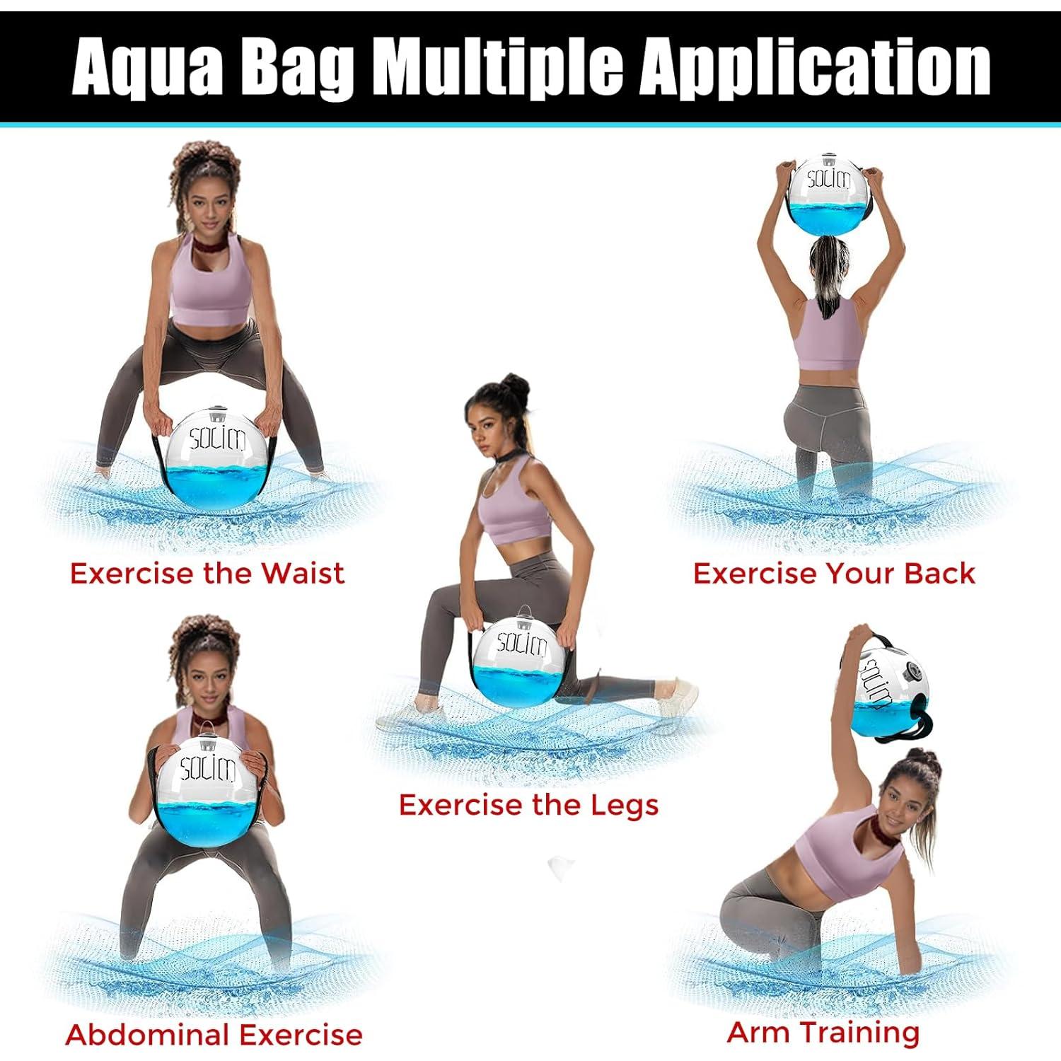 Bolsa de Agua Solim para Entrenamiento de Fuerza - 30 cm