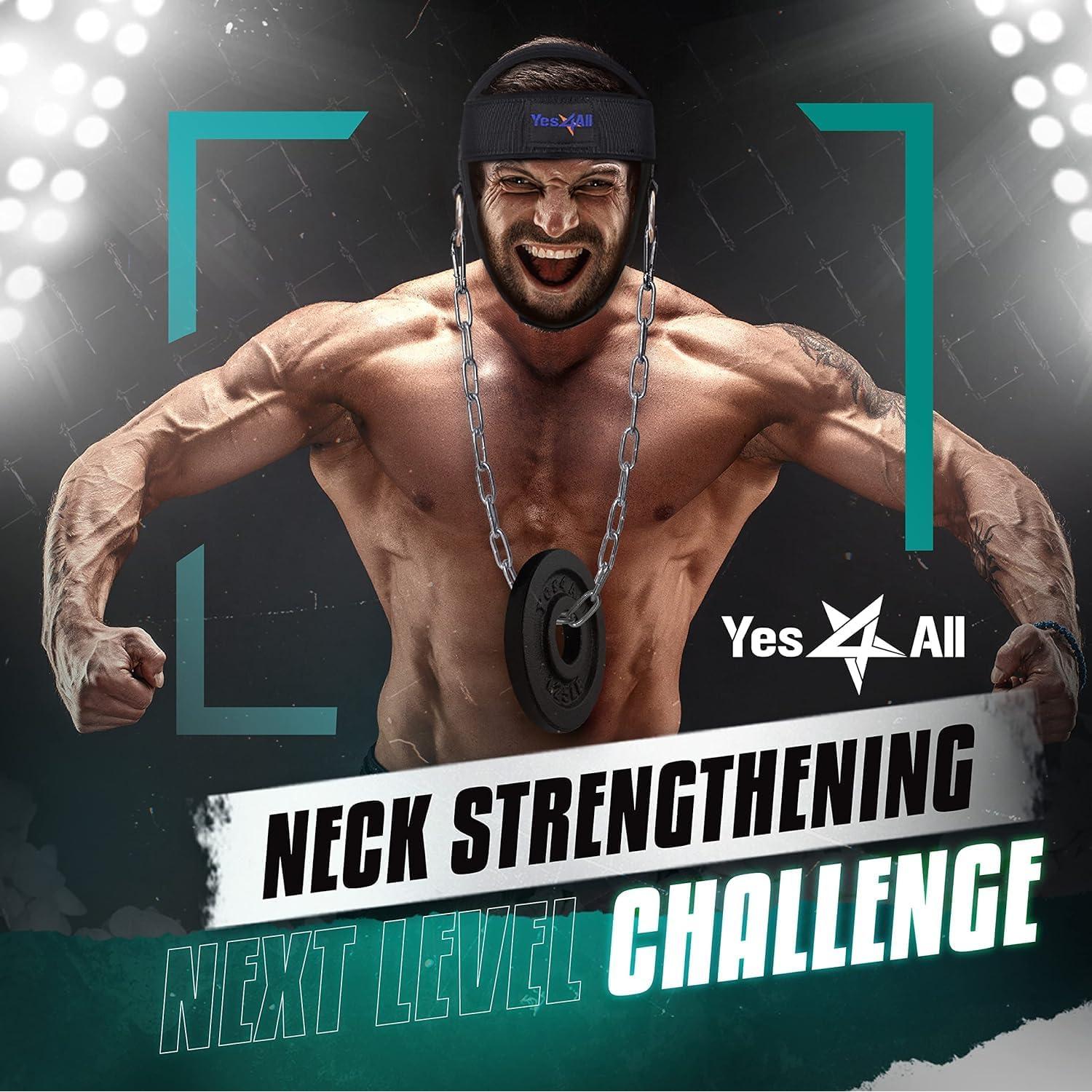 Arnés Ajustable para Cuello Yes4All - Neopreno Acolchado 6.1 cm