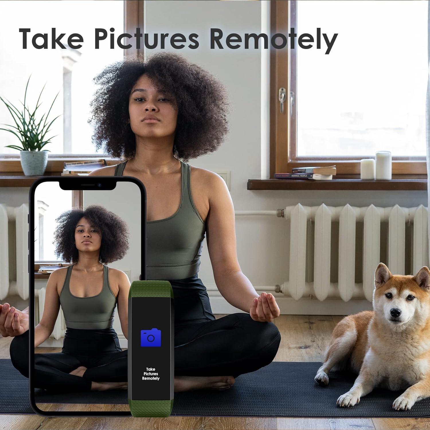 Reloj Inteligente Fitness Threesheep S5 Oliva - Monitoreo Salud y Actividad