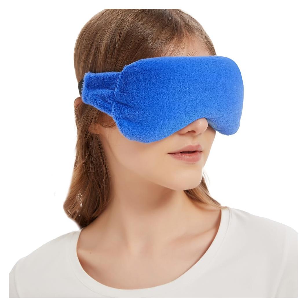 Máscara de Ojos Calentada MEISENHOME - Compresa Térmica Azul