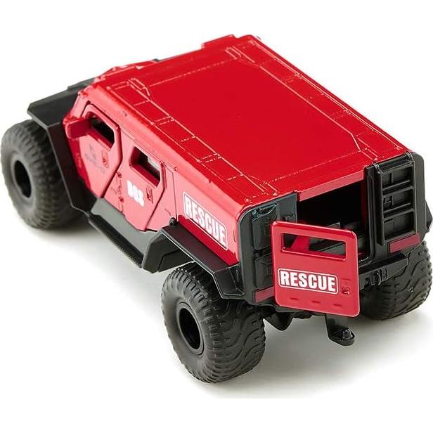 Ambulancia de Rescate GHE-O Siku 2307 Metal 1:50 Rojo