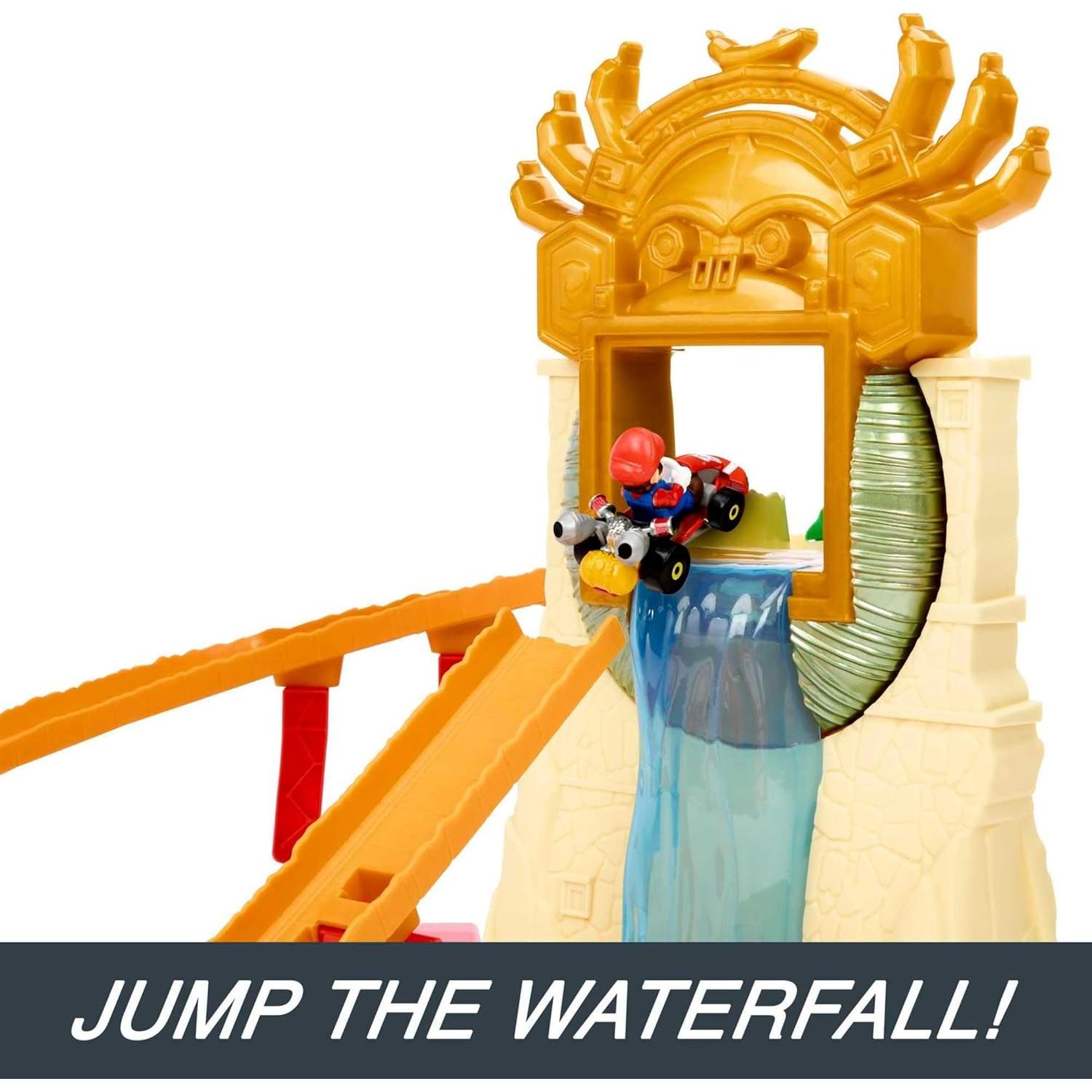 Set de Pista y Auto Hot Wheels Mario Kart - Circuito Selva 0.91m