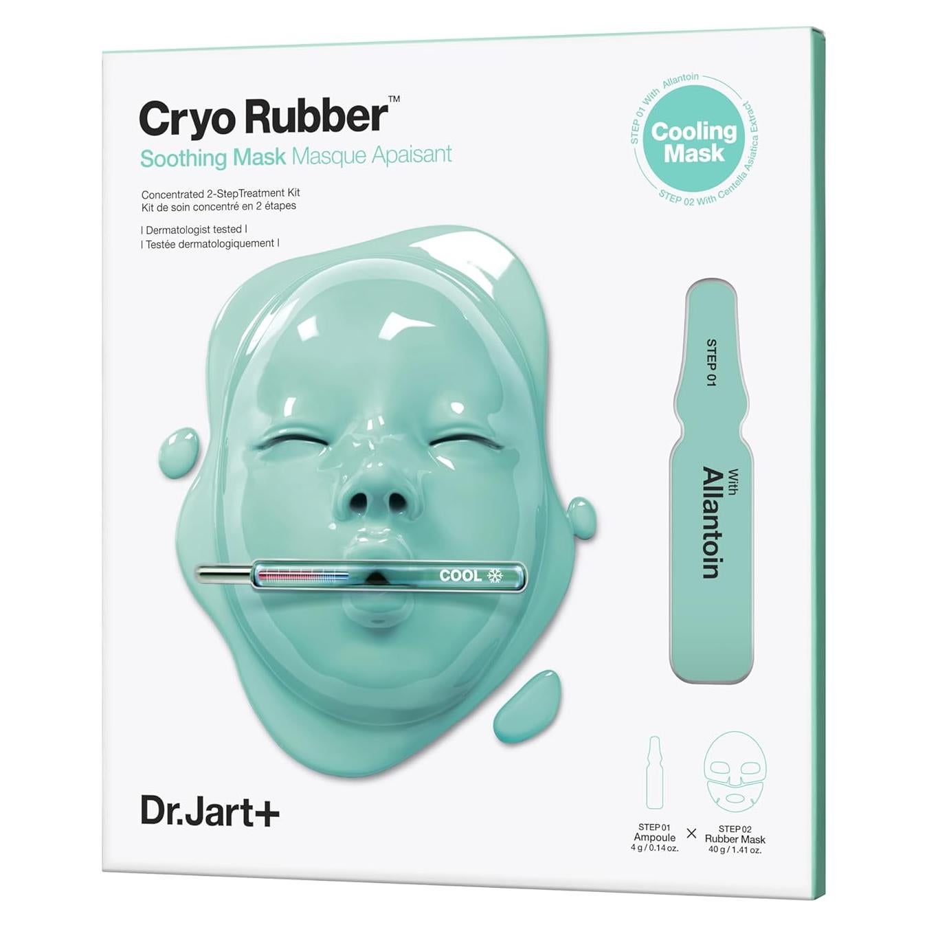 Máscara Facial Dr.Jart+ Cryo Rubber Calmante 1 Paquete