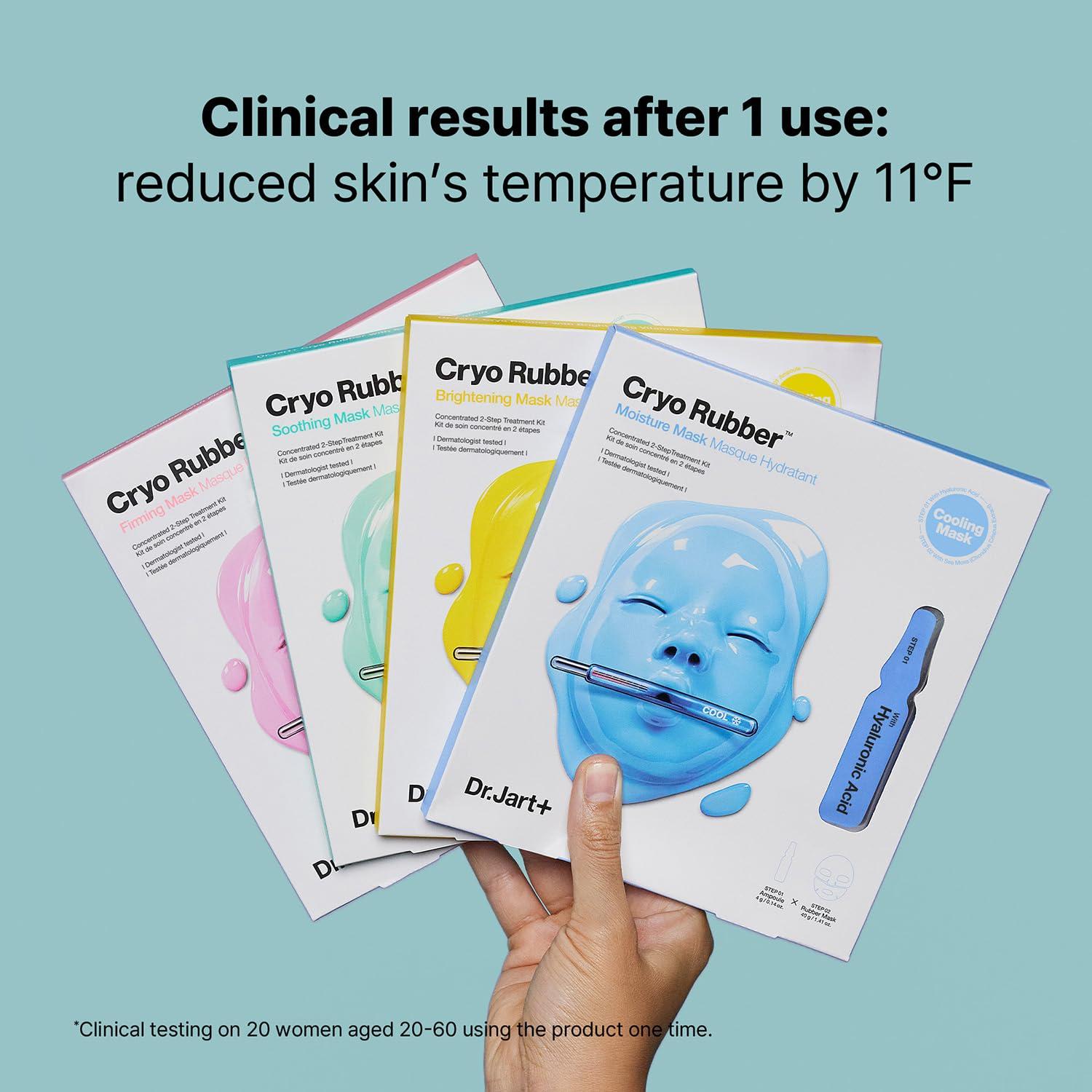 Máscara Facial Dr.Jart+ Cryo Rubber Calmante 1 Paquete