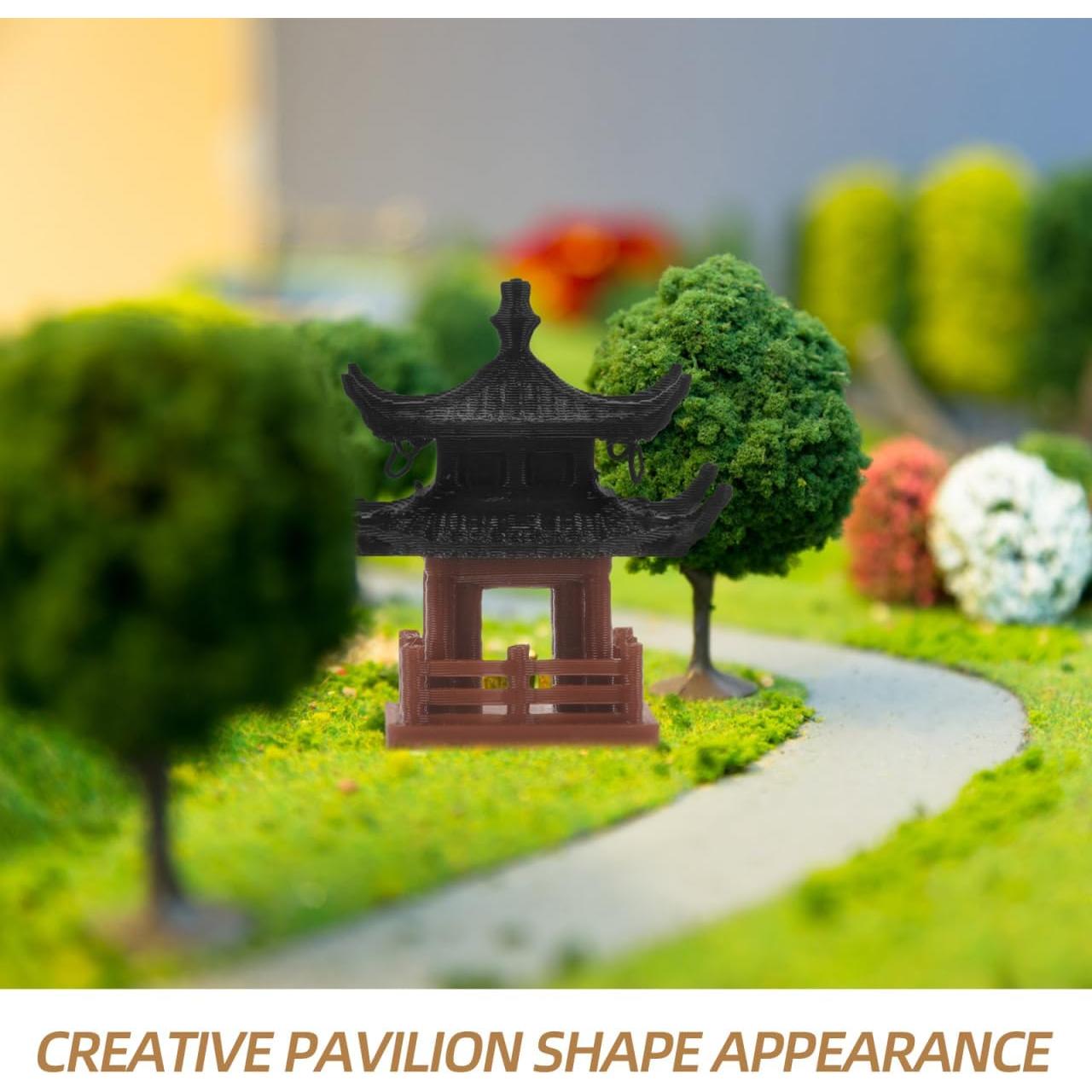 Estatua Miniatura de Pabellón SUPVOX 3.3 cm Plástico Multicolor