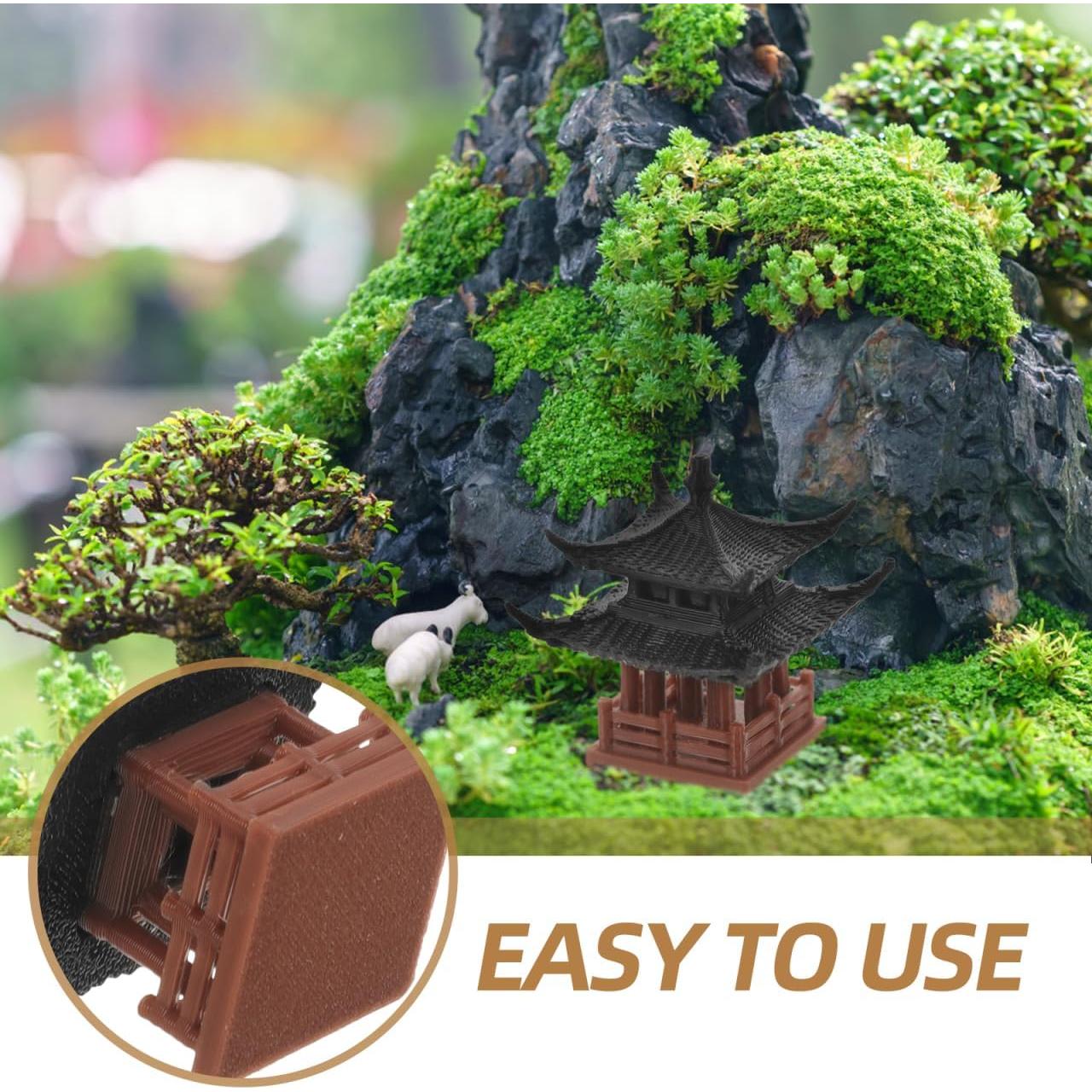 Estatua Miniatura de Pabellón SUPVOX 3.3 cm Plástico Multicolor