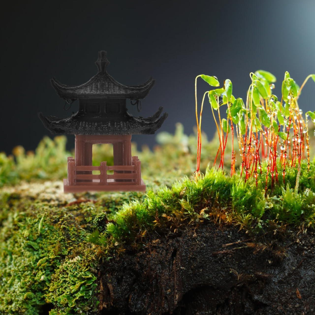 Estatua Miniatura de Pabellón SUPVOX 3.3 cm Plástico Multicolor