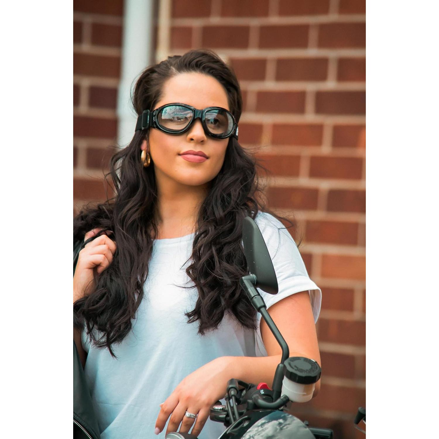 Gafas de Motocicleta Birdz Eyewear Eagle con Lentes Claras