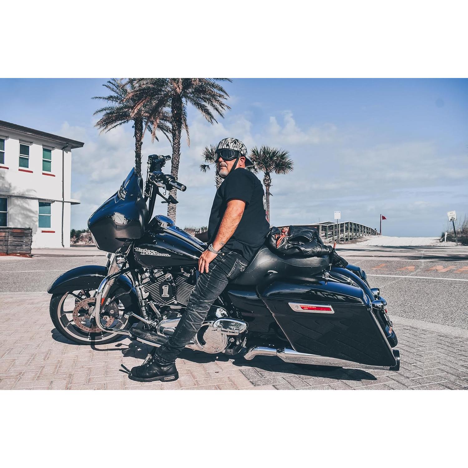 Gafas de Moto Big Ben Global Vision con Protección UV y Ajuste