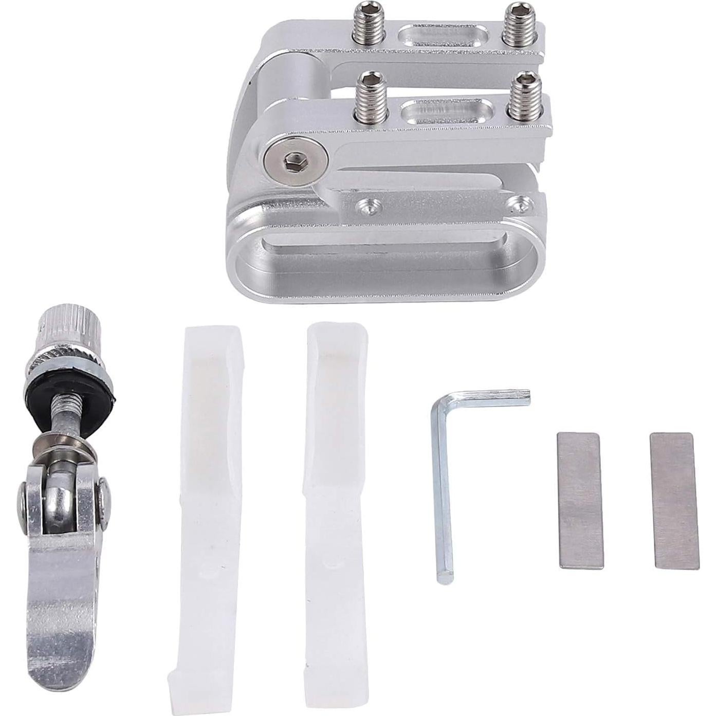 Deflector de Viento JiGiU para Motocicleta Clip-On Humo