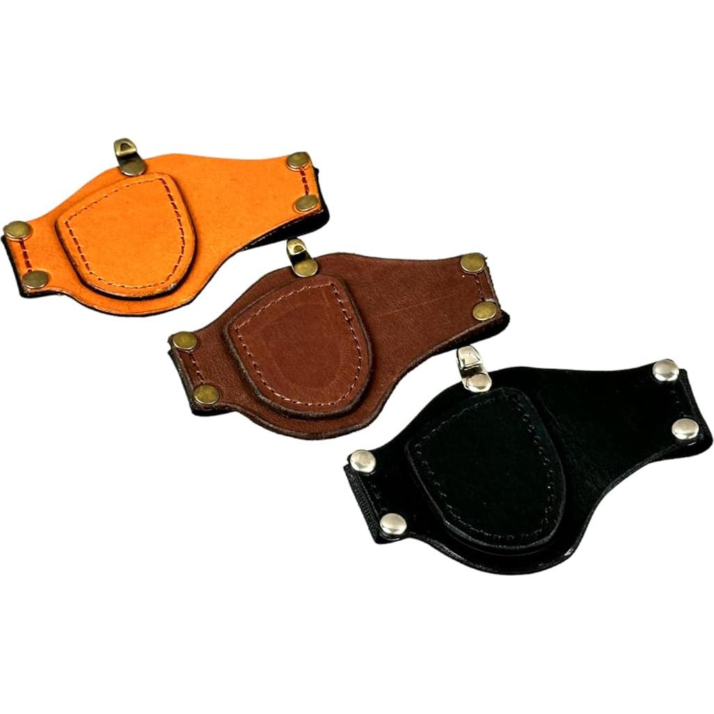 Cubierta Protectora para Botas de Motocicleta Negro - Cuero Genuino