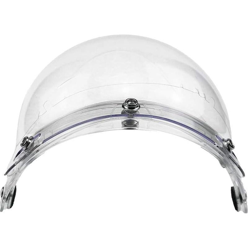 Visera Burbuja Retro WANCAR para Casco Abierto Transparente