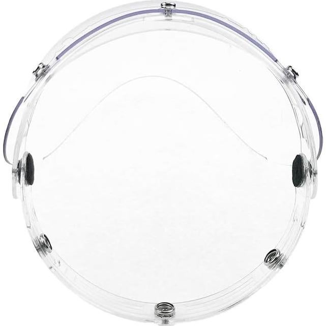 Visera Burbuja Retro WANCAR para Casco Abierto Transparente