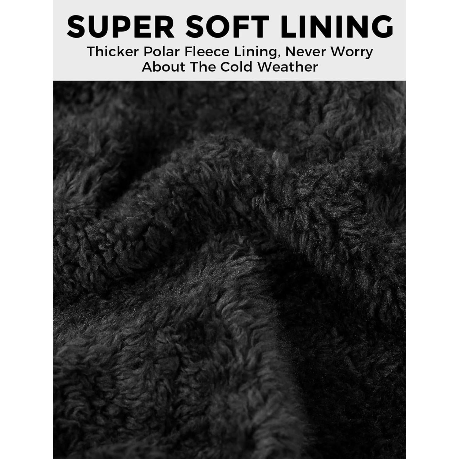 Calentadores de Cuello Gaiters de Invierno 2 Paquetes - Bufandas Polar