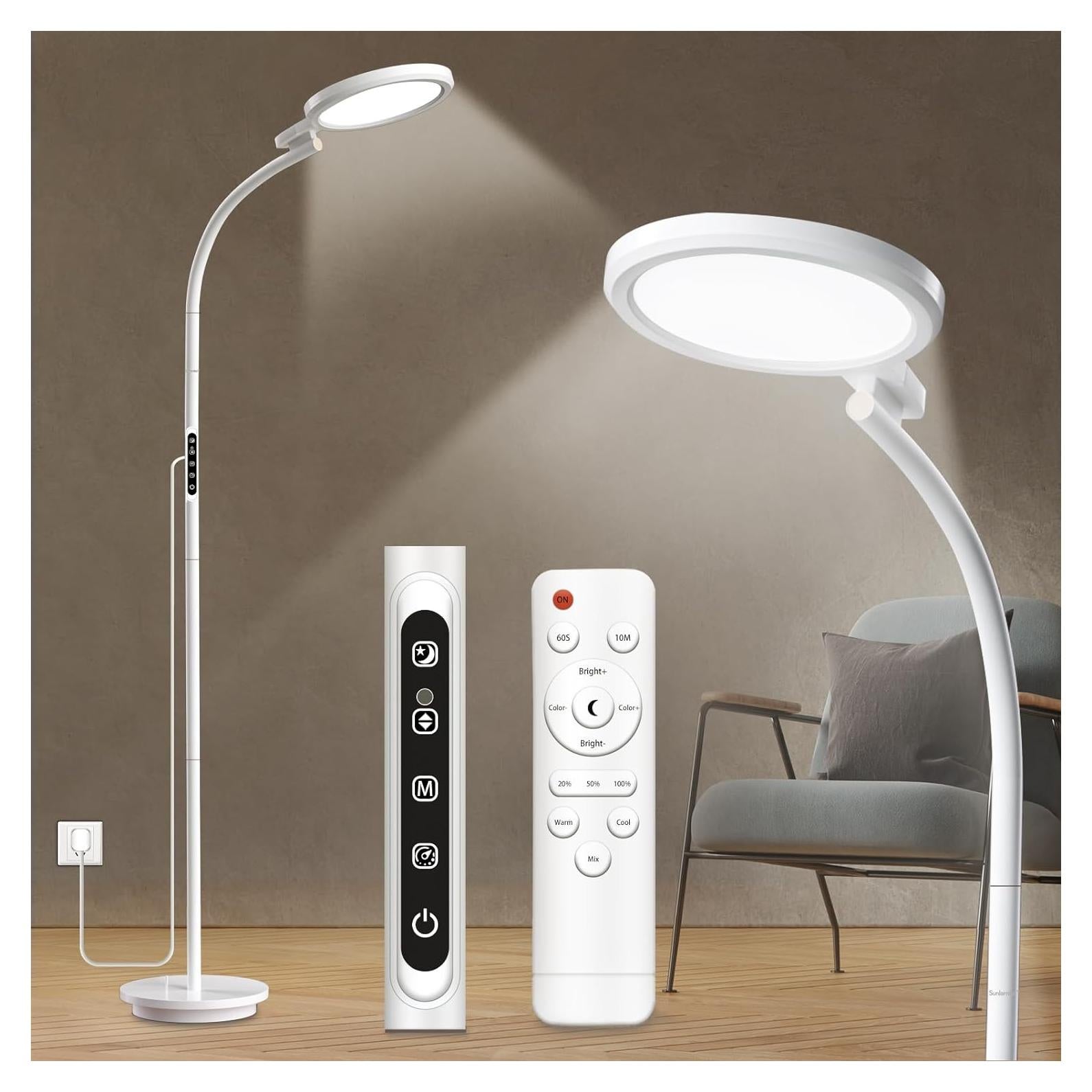 Lámpara de Terapia de Luz Sunlamlux 10000 Lux Control Remoto