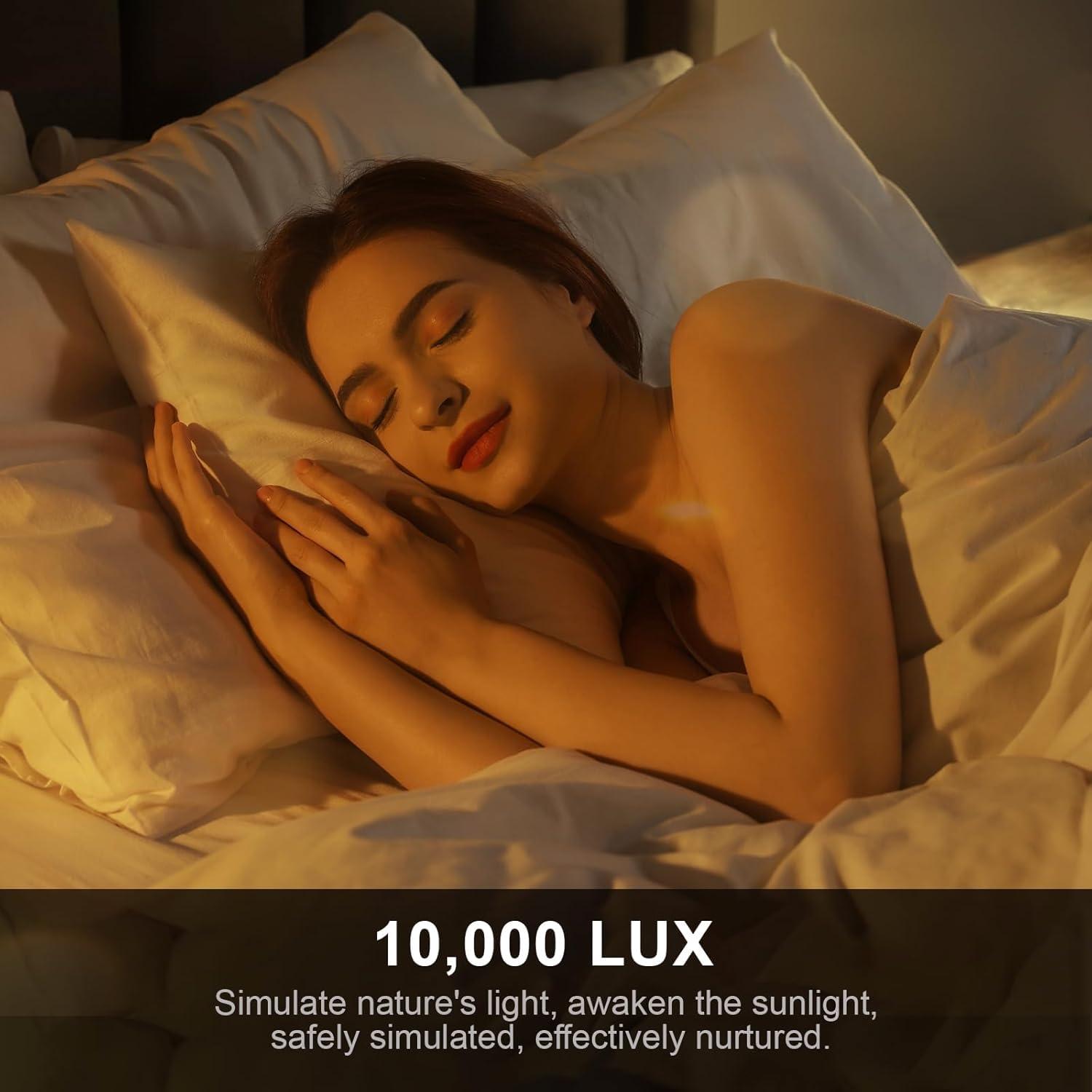 Lámpara de Terapia de Luz Sunlamlux 10000 Lux Control Remoto