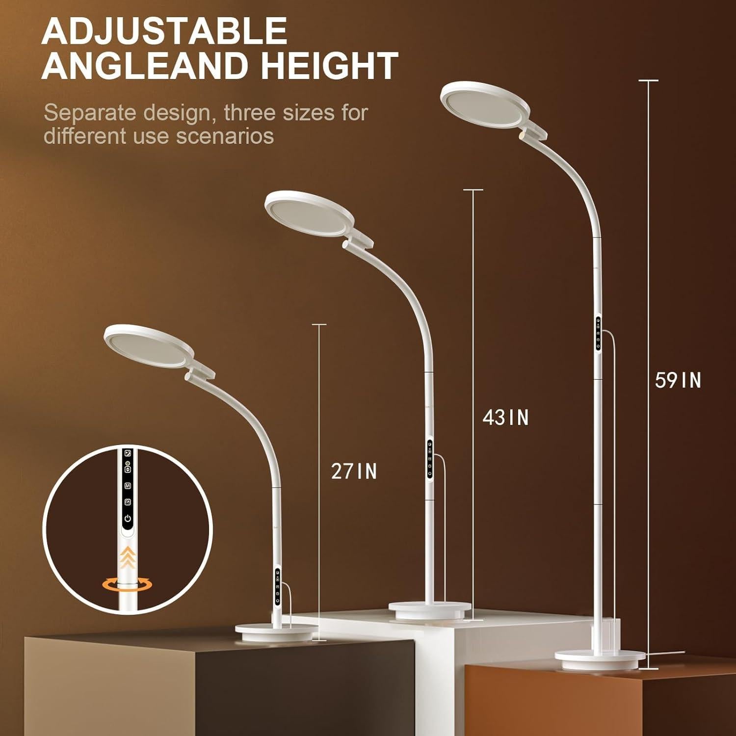 Lámpara de Terapia de Luz Sunlamlux 10000 Lux Control Remoto