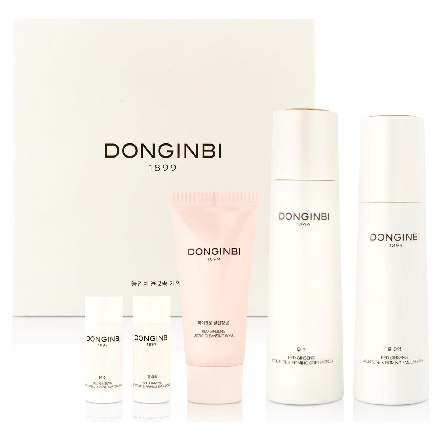 Set de Cuidado de la Piel Hidratante Donginbi - Ginseng Rojo Coreano