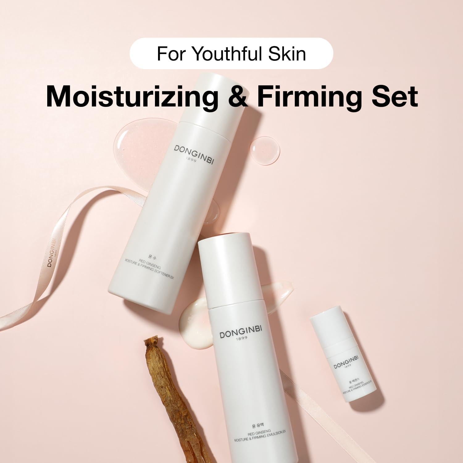 Set de Cuidado de la Piel Hidratante Donginbi - Ginseng Rojo Coreano
