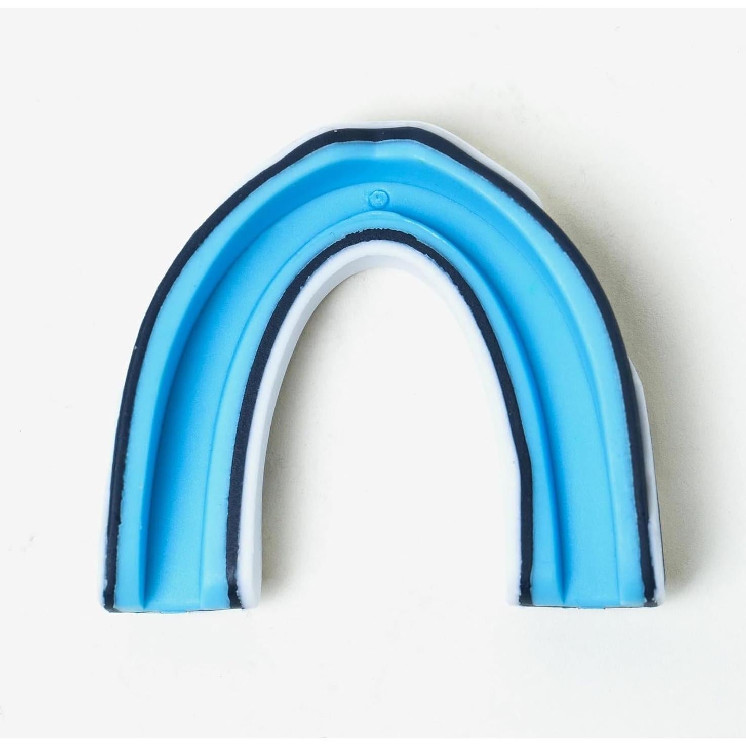 Protector Bucal Everlast EverGel Triple Capa Azul/Negro