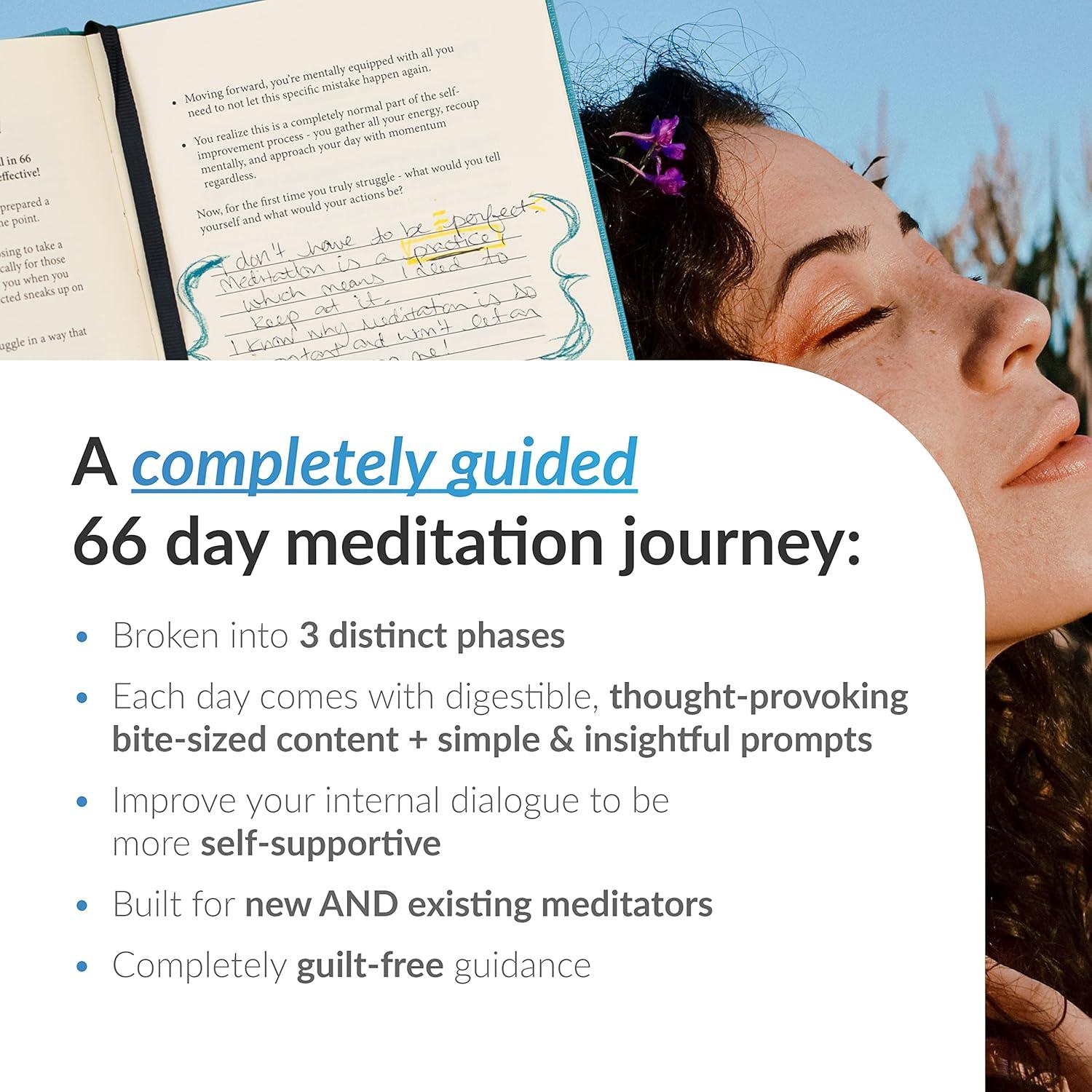 Diario de Meditación Habit Nest - Guía para Principiantes