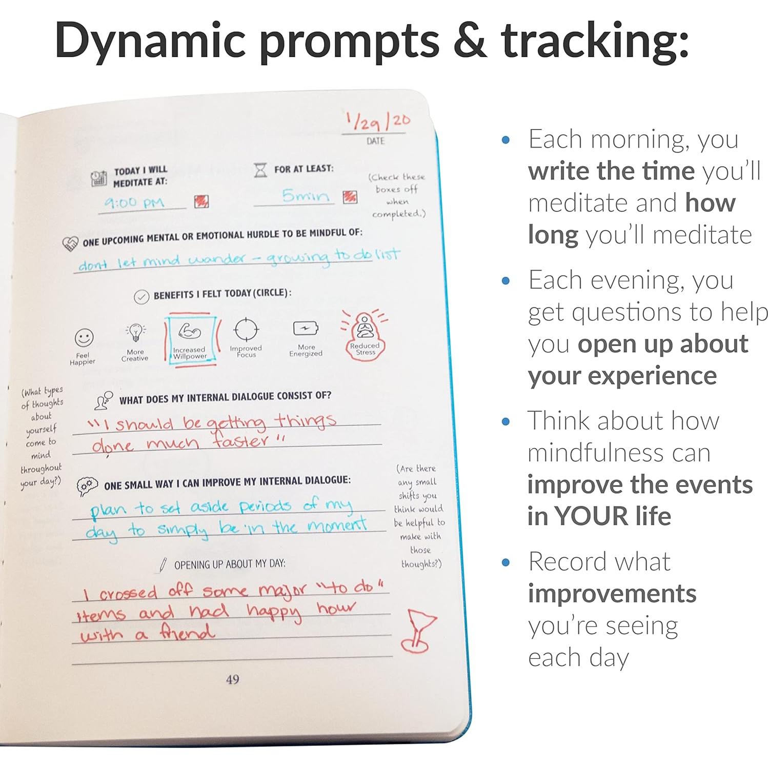 Diario de Meditación Habit Nest - Guía para Principiantes