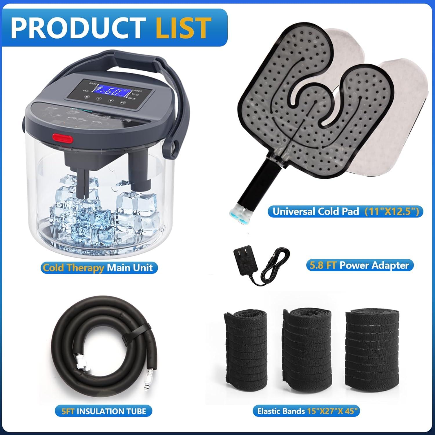 Máquina de Terapia Fría ICYTHRP con Temporizador y Almohadilla