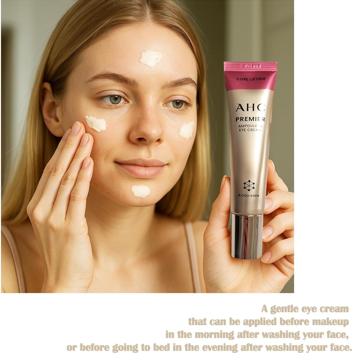 Crema para Ojos AHC Premier Ampoule 80 ml Hidratante Coreana