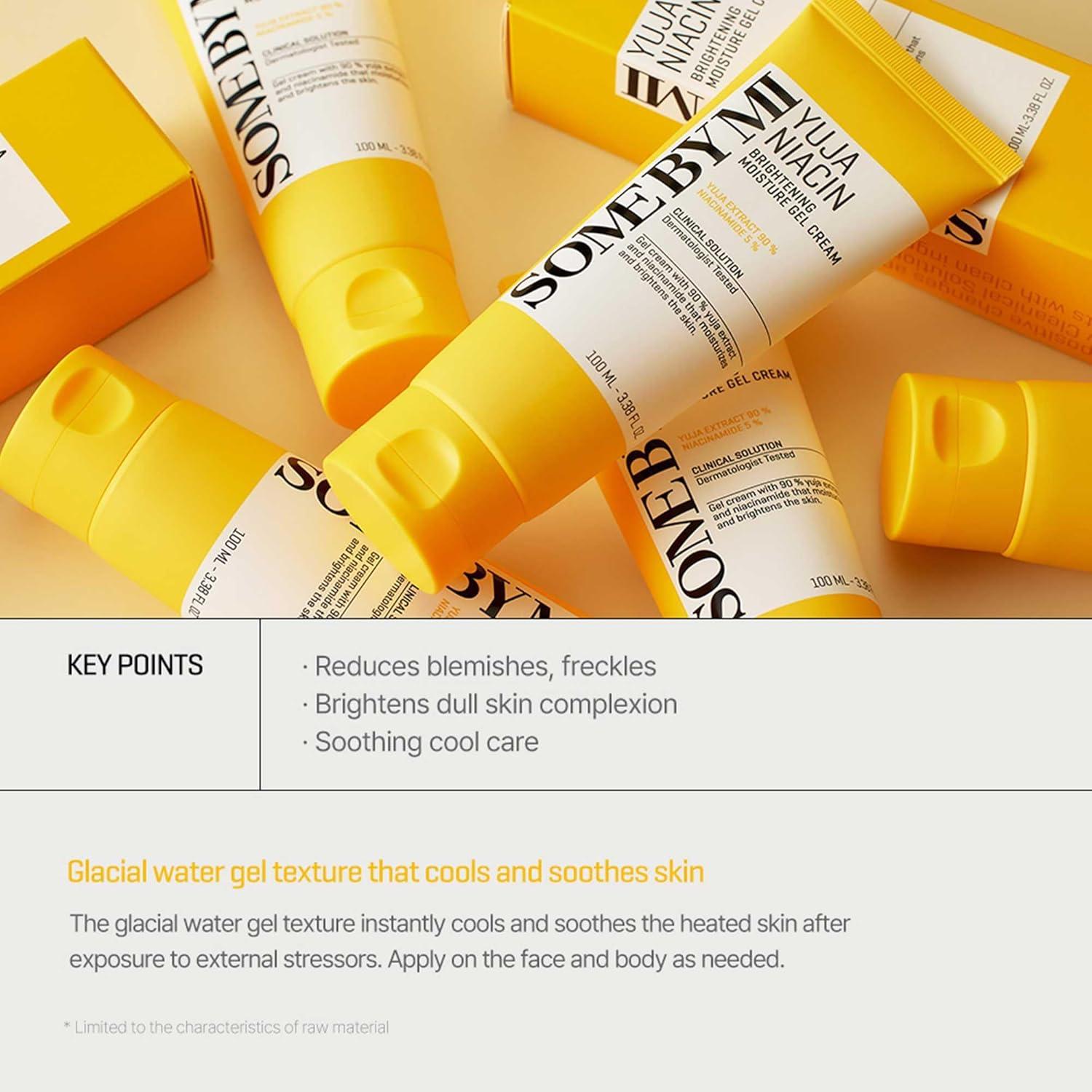 Crema Gel Hidratante Yuja Niacina Some By Mi 100ml - 10 Vitaminas