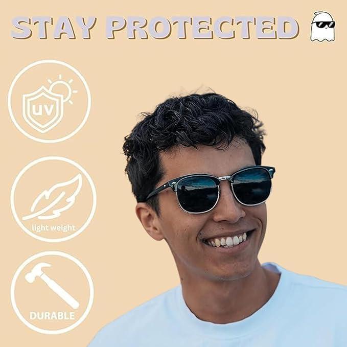 Gafas de sol ShadyVEU semirimless super oscuras UV 100%