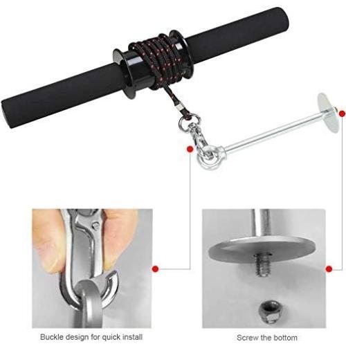 Rodillo de Muñeca PELLOR para Antebrazo - Ejercitador de Fuerza