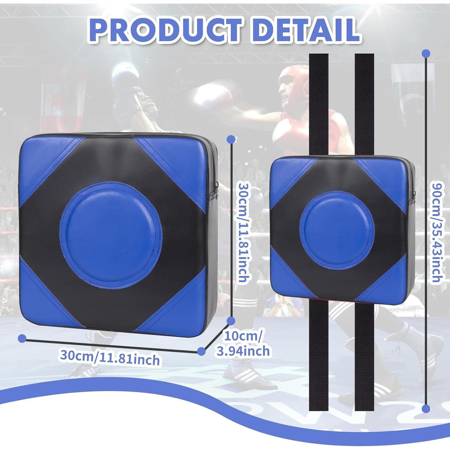 Almohadilla de Boxeo LuiceABC 30x30cm Ajustable para Pared