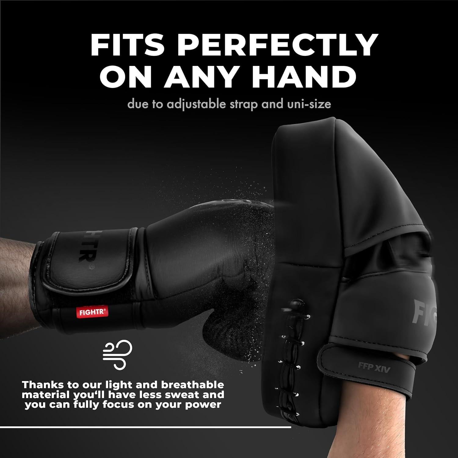 Guantes de Boxeo FIGHTR Premium - Acolchado y Estabilidad