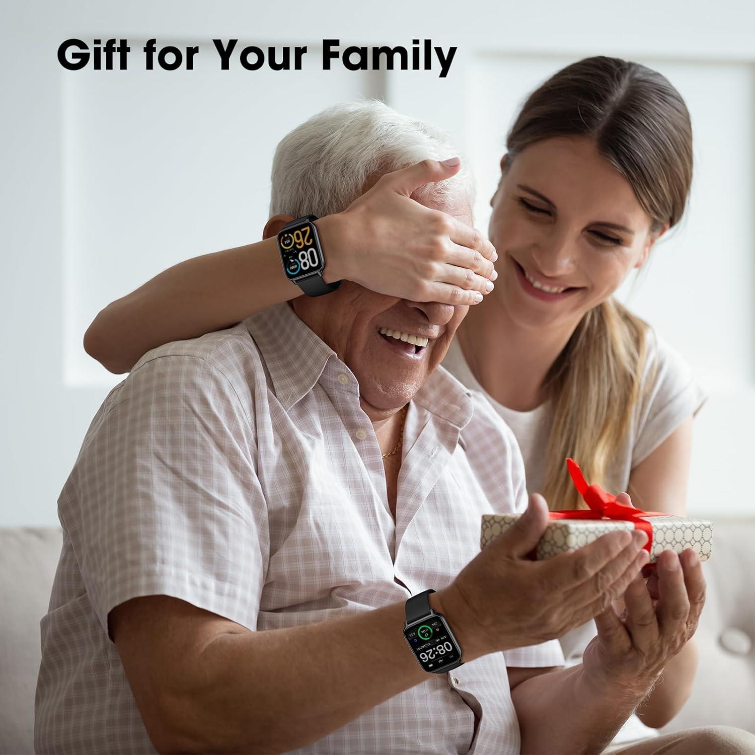 Reloj Inteligente Kummel Negro con Llamadas Bluetooth y Podómetro