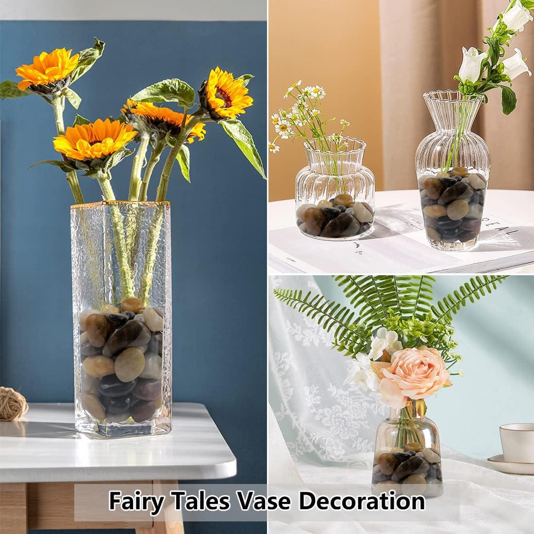 Guijarros Decorativos YISZM 0.91 kg para Jardinería y Acuarios