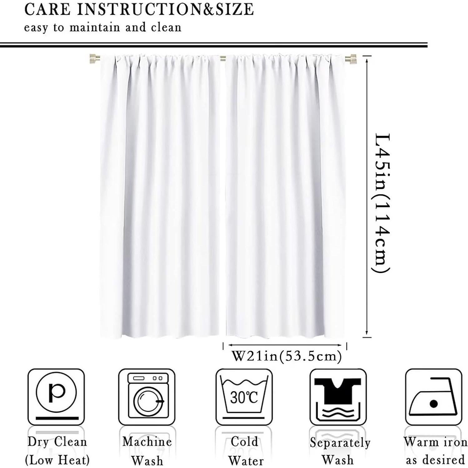 Cortinas Blackout JADERYS 2 Paneles Animales 21x114cm