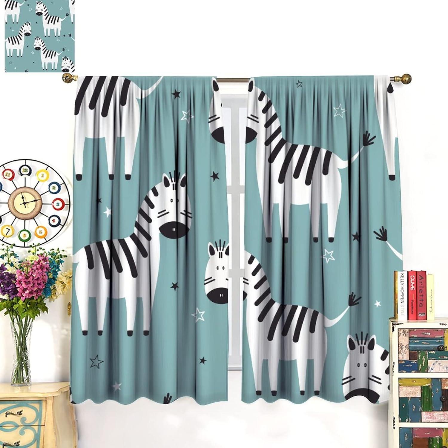Cortinas Blackout JADERYS 2 Paneles Animales 21x114cm