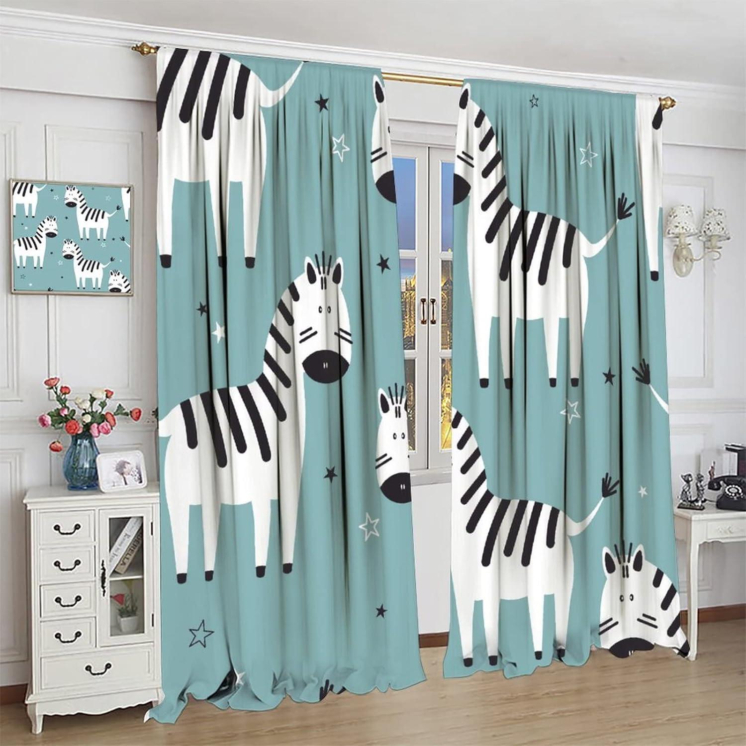 Cortinas Blackout JADERYS 2 Paneles Animales 21x114cm