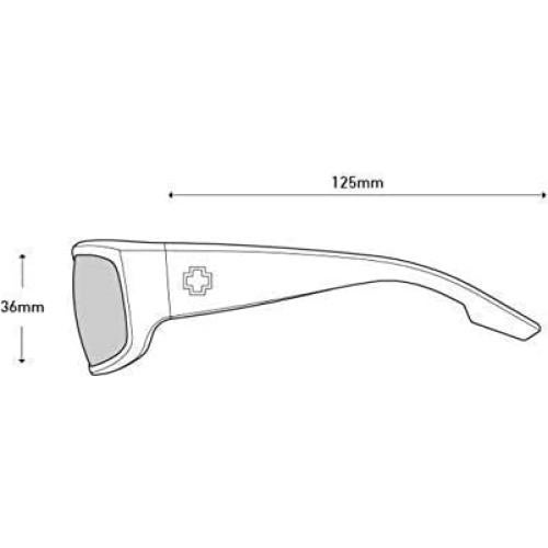 Gafas de Sol SPY Optic Piper Polarizadas Grises HD Plus