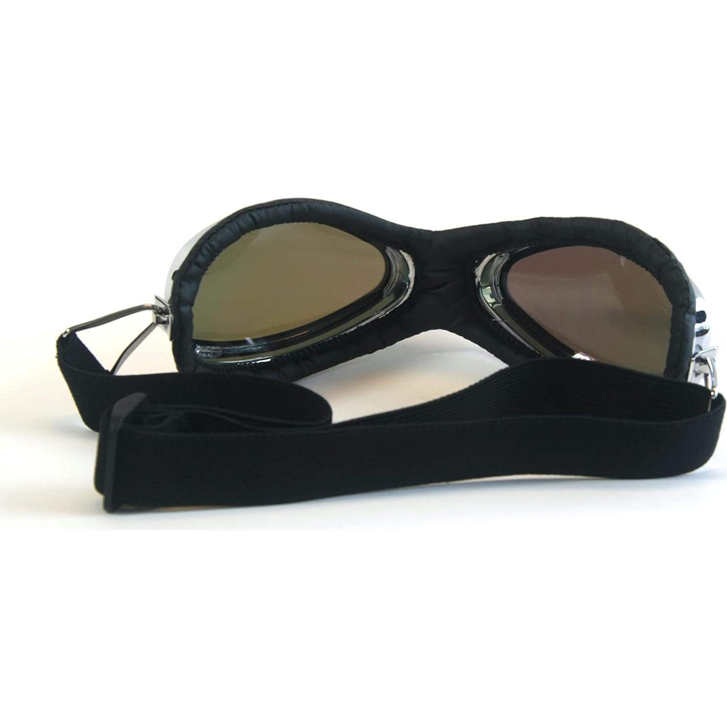 Gafas de piloto vintage CRG Sports con lente UV para moto